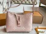Louis Vuitton Carryall - Elephant Grey/Dune Colour Cowhide Leather Mother-And-Child Bag With Wide Shoulder Strap And Boxed Shopping Bag - Image 11