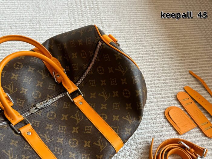 Louis Vuitton Keepall Monogram Travel Bag - Premium Practical Travel Tote - Image 2