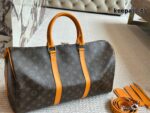 Louis Vuitton Keepall Monogram Travel Bag - Premium Practical Travel Tote - Image 6
