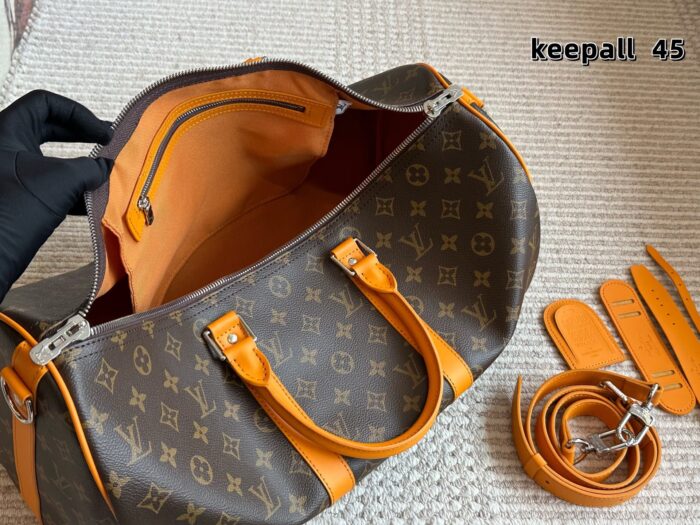 Louis Vuitton Keepall Monogram Travel Bag - Premium Practical Travel Tote - Image 7