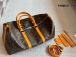 Louis Vuitton Keepall Monogram Travel Bag - Premium Practical Travel Tote - Image 11