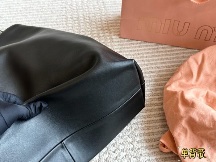 Miu Miu Tote Latest Runway Design Cowhide Leather Effortlessly Chic - Image 4
