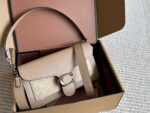 Coach Tabby Replica Cowhide Handbag/Crossbody Bag New Colourway Heavy-Duty Hardware Dual Carry Options Includes Pearl Chain Generous Capacity - Image 9