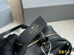 Balenciaga Bowling Series Calfskin Double-Handle Curved Shoulder Bag - Image 7