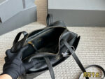 Balenciaga Bowling Series Calfskin Double-Handle Curved Shoulder Bag - Image 9
