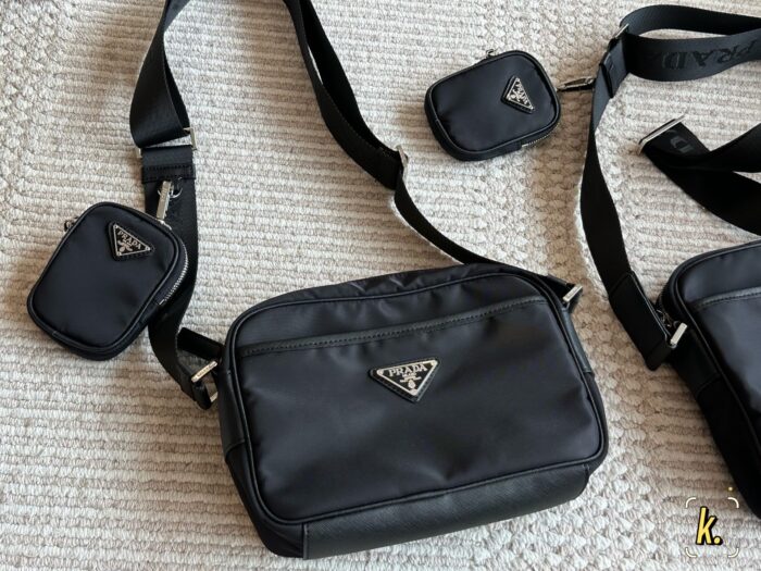Prada New Camera Bag Imported Nylon, Minimalist Texture, Large Capacity - Image 1
