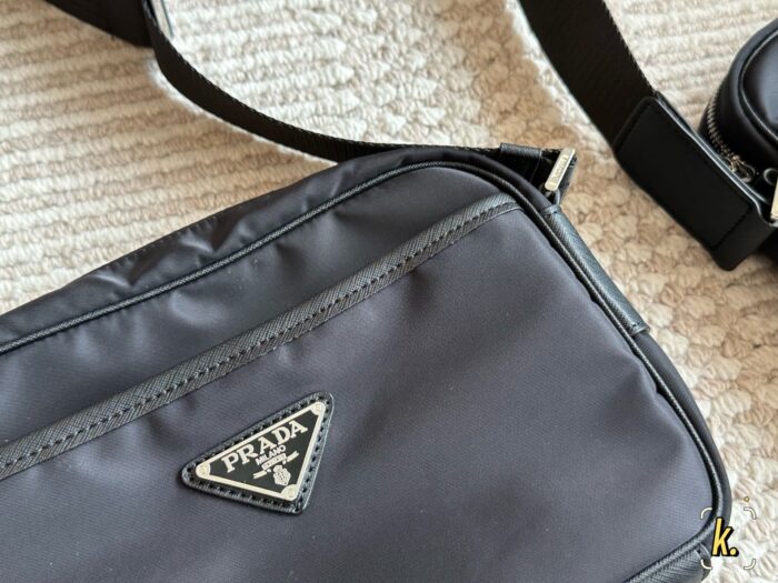 Prada New Camera Bag Imported Nylon, Minimalist Texture, Large Capacity - Image 3