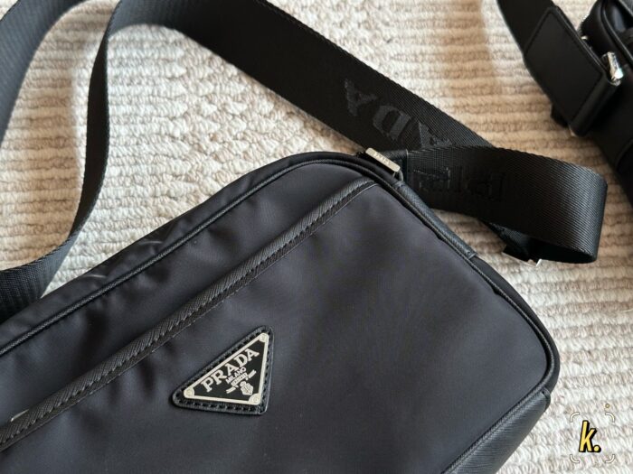 Prada New Camera Bag Imported Nylon, Minimalist Texture, Large Capacity - Image 7