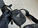 Prada New Camera Bag Minimalist Texture Large Capacity, Portable Imported Nylon, Wear-Resistant - Image 4