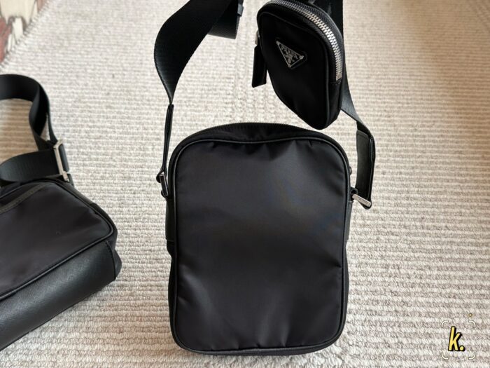 Prada New Camera Bag Minimalist Texture Large Capacity, Portable Imported Nylon, Wear-Resistant - Image 5