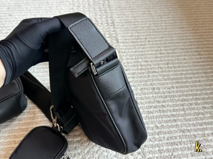 Prada New Camera Bag Minimalist Texture Large Capacity, Portable Imported Nylon, Wear-Resistant - Image 8