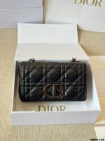 Dior Caro Chain Series Lambskin Quilted Chain Bag Multiple Carrying Options | Generous Capacity - Image 2