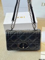 Dior Caro Chain Series Lambskin Quilted Chain Bag Multiple Carrying Options | Generous Capacity - Image 4