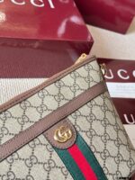 Gucci Ophidia Mini Chain Bag - Replica Edition Cowhide Leather Gg Supreme Canvas - Image 4