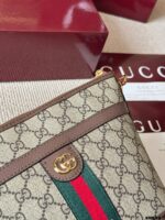 Gucci Ophidia Mini Chain Bag - Replica Edition Cowhide Leather Gg Supreme Canvas - Image 6