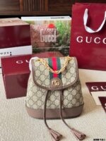 Gucci Ophidia Series Reissue Cowhide Backpack Adorable Yet Spacious - Image 2