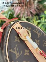 Louis Vuitton Speedy 25 Classic Monogram Adjustable Strap Practical Handbag/Shoulder Bag - Image 5