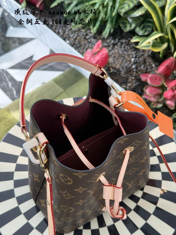 Louis Vuitton Nemo Bb Bucket Bag Full Metal Hardware 163 Variable-Code Chip - Image 3