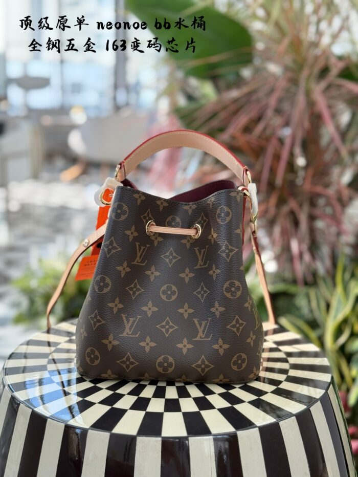 Louis Vuitton Nemo Bb Bucket Bag Full Metal Hardware 163 Variable-Code Chip - Image 5