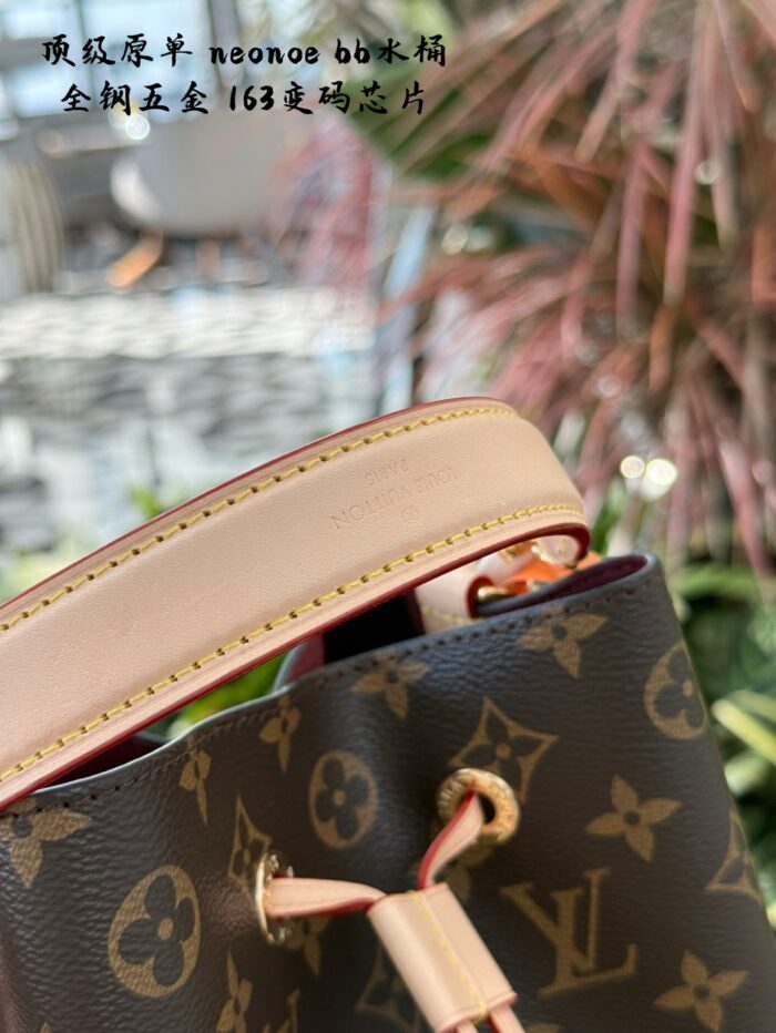 Louis Vuitton Nemo Bb Bucket Bag Full Metal Hardware 163 Variable-Code Chip - Image 7
