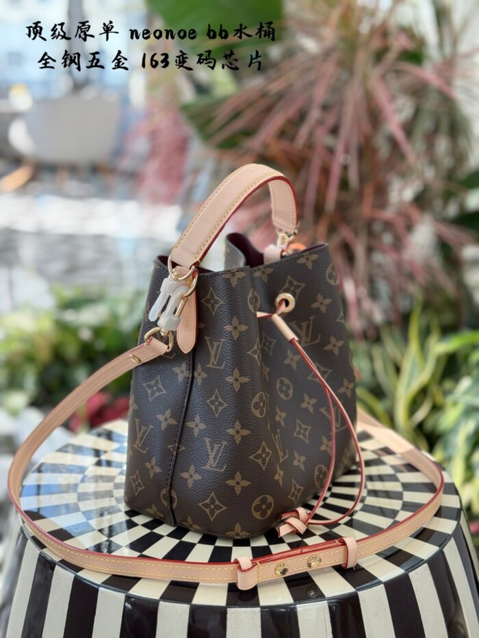 Louis Vuitton Nemo Bb Bucket Bag Full Metal Hardware 163 Variable-Code Chip - Image 8