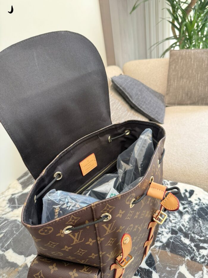 Louis Vuitton Monogram Large Backpack Hiking Rucksack - Image 8