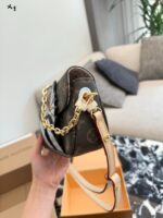 Louis Vuitton Grace Cat Collection Ivy Cat Underarm Chain Crossbody Bag - Image 8