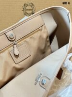 Coach City Tote Bag - Magnetic Clasp Upgrade Lightweight, Spacious, Minimalist Yet Distinctive, Superb Texture - Image 8