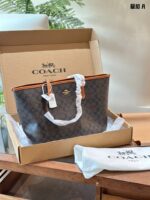 Coach City Tote Bag - Magnetic Clasp Upgrade Lightweight, Spacious, Minimalist Yet Distinctive, Superb Texture - Image 11