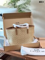 Coach City Tote Bag - Magnetic Clasp Upgrade Lightweight, Spacious, Minimalist Yet Distinctive, Superb Texture - Image 13