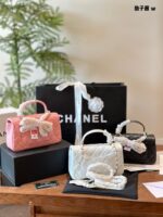 Chanel 24A Mini Cf Handle Classic Quilted Flap Bag With Chain Strap Timeless Elegance - Image 8