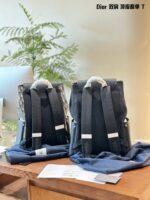 Dior Autumn 2024 Menswear Collection Oblique Jacquard Saddle Backpack: Practical, Striking, Elegant - Image 7