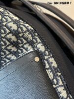 Dior Autumn 2024 Menswear Collection Oblique Jacquard Saddle Backpack: Practical, Striking, Elegant - Image 8