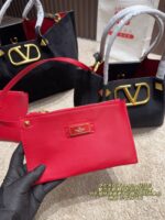 Valentino Tote Bag Distinctive Silhouette Multiple Colour Options Superb Texture Essential Fashion Piece - Image 5