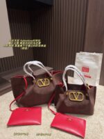 Valentino Tote Bag Distinctive Silhouette Multiple Colour Options Superb Texture Essential Fashion Piece - Image 11
