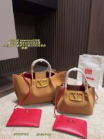 Valentino Tote Bag Distinctive Silhouette Multiple Colour Options Superb Texture Essential Fashion Piece - Image 13