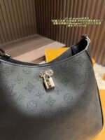 Louis Vuitton All Around Crossbody Bag Monogram Embossed Rounded Silhouette Versatile Generous Capacity Rear Zip - Image 6