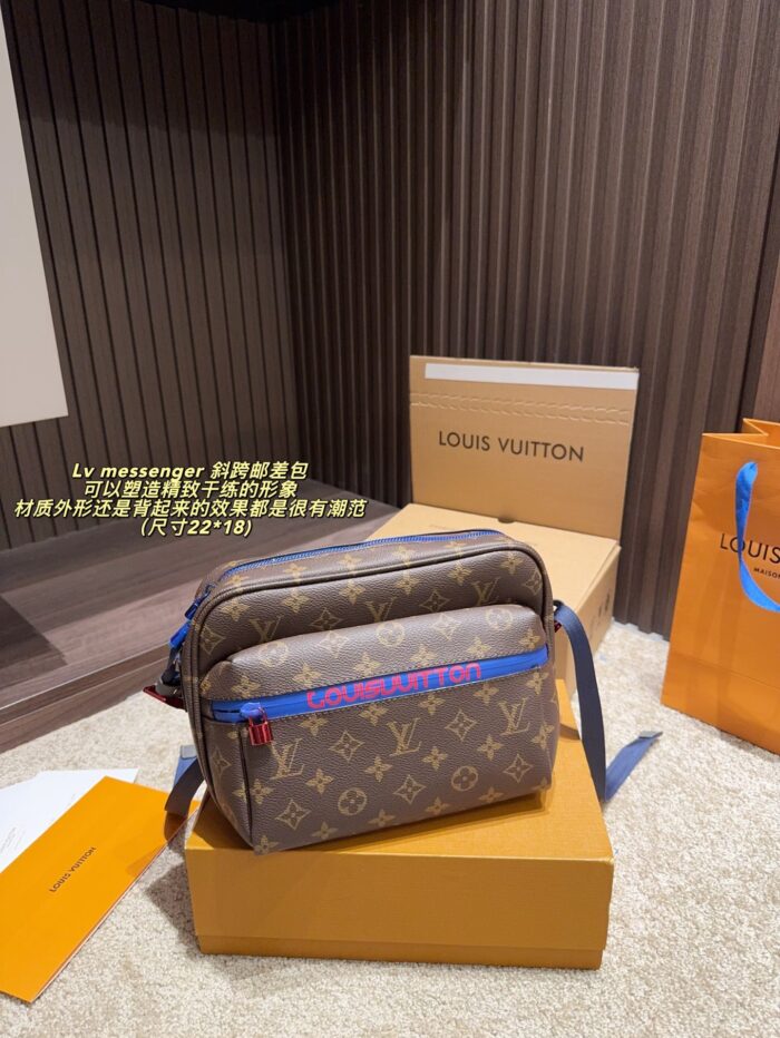 Louis Vuitton Messenger Crossbody Bag Trendy, Refined, And Professional - Image 1