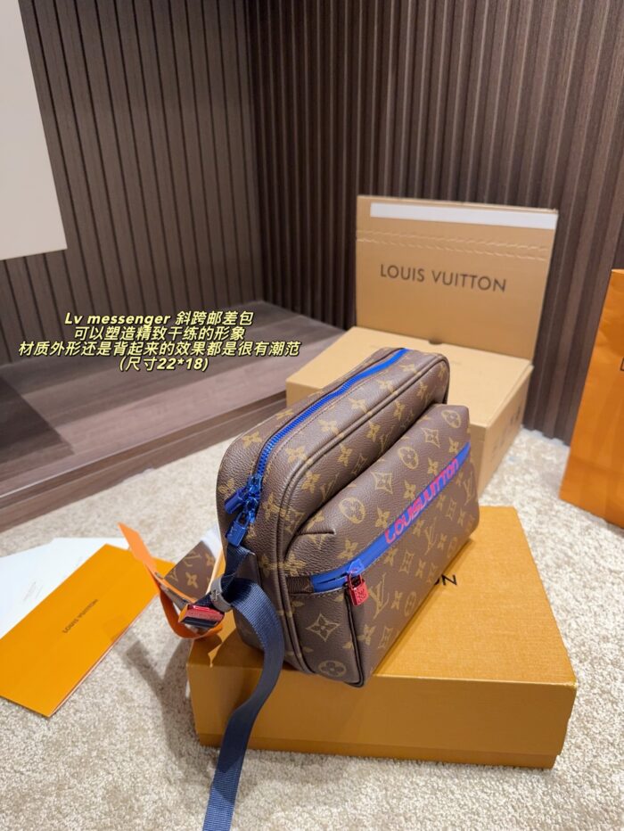 Louis Vuitton Messenger Crossbody Bag Trendy, Refined, And Professional - Image 4
