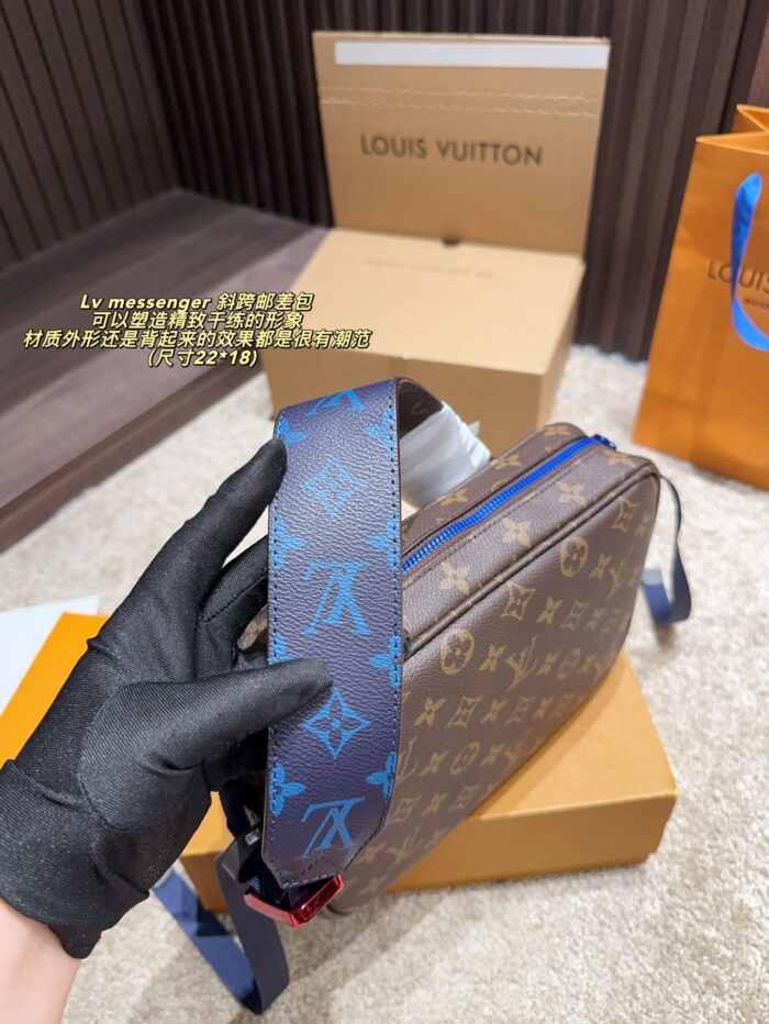 Louis Vuitton Messenger Crossbody Bag Trendy, Refined, And Professional - Image 8