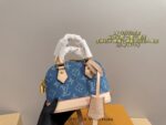 Louis Vuitton Denim Shell Bag Sweet Yet Edgy, Versatile And Stylish A Must-Have For Every Fashion-Forward Girl - Image 2