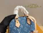 Louis Vuitton Denim Shell Bag Sweet Yet Edgy, Versatile And Stylish A Must-Have For Every Fashion-Forward Girl - Image 5