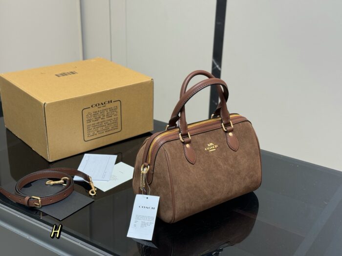Coach Boston Pillow Bag Classic Entry-Level Luxury With Exceptional Value - Image 1