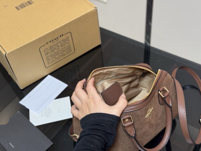 Coach Boston Pillow Bag Classic Entry-Level Luxury With Exceptional Value - Image 4