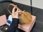 Miu Miu Suede Pencil Case Silky-Soft Texture Colours Straight From A K-Drama Heroine'S Wardrobe - Image 6