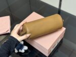 Miu Miu Suede Pencil Case Silky-Soft Texture Colours Straight From A K-Drama Heroine'S Wardrobe - Image 8