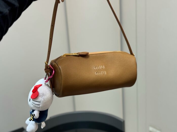 Miu Miu Suede Pencil Case Silky-Soft Texture Colours Straight From A K-Drama Heroine'S Wardrobe - Image 9