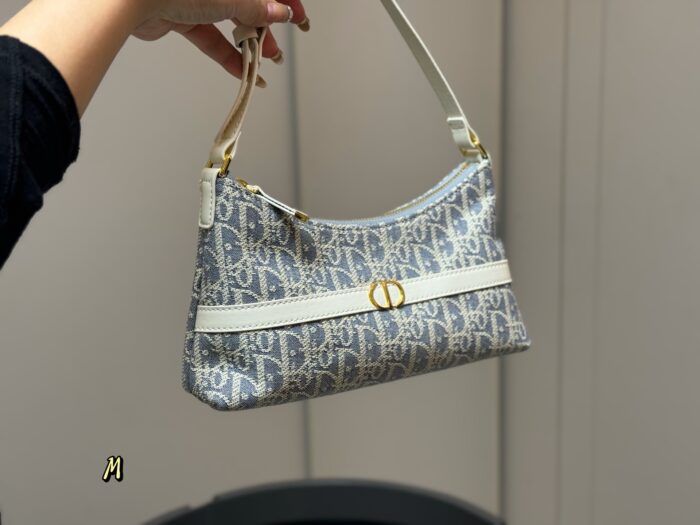 Dior Miss Hobo Jacquard Underarm Bag Exudes Sophistication And Elegance - Image 9