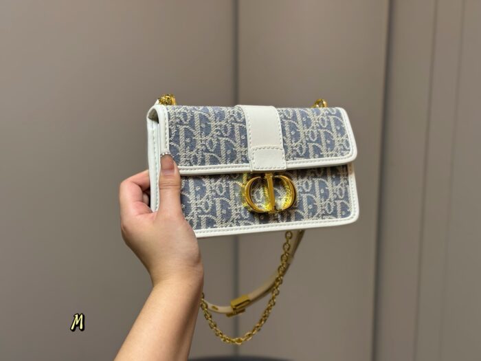 Dior Montagne 30 Vintage Print Shoulder Bag - Suitable For All Seasons - Image 9