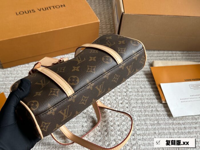 Louis Vuitton Hangon Bowling Bag Monogram Large Capacity - Image 5